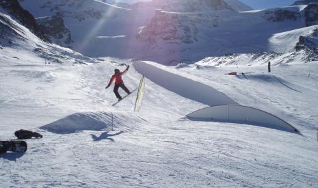 Snowpark aan Morenia