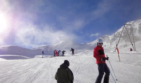 Skiën Saas-Fee